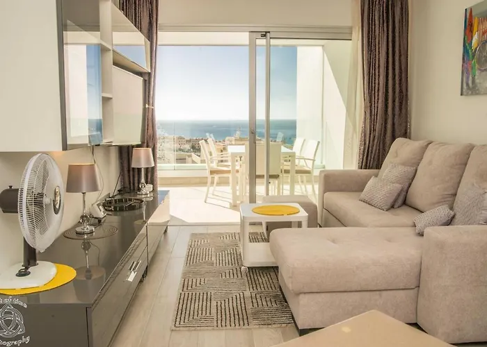 Daire 2br Ocean Garden Apt, Heated Pool, Ocean View, Pp81 Costa Adeje